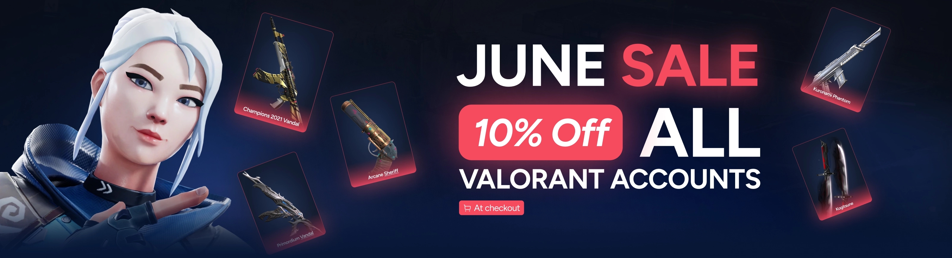  Valorant Accounts