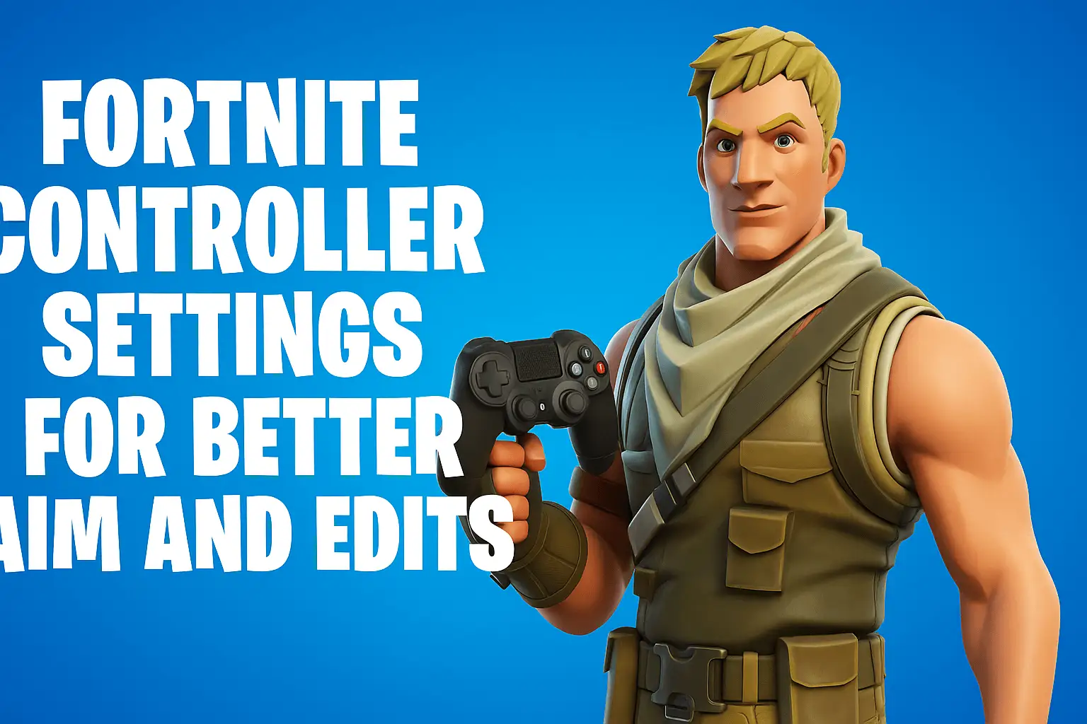 Fortnite Controller Settings for Better Aim and Edits (PS5 & Xbox)