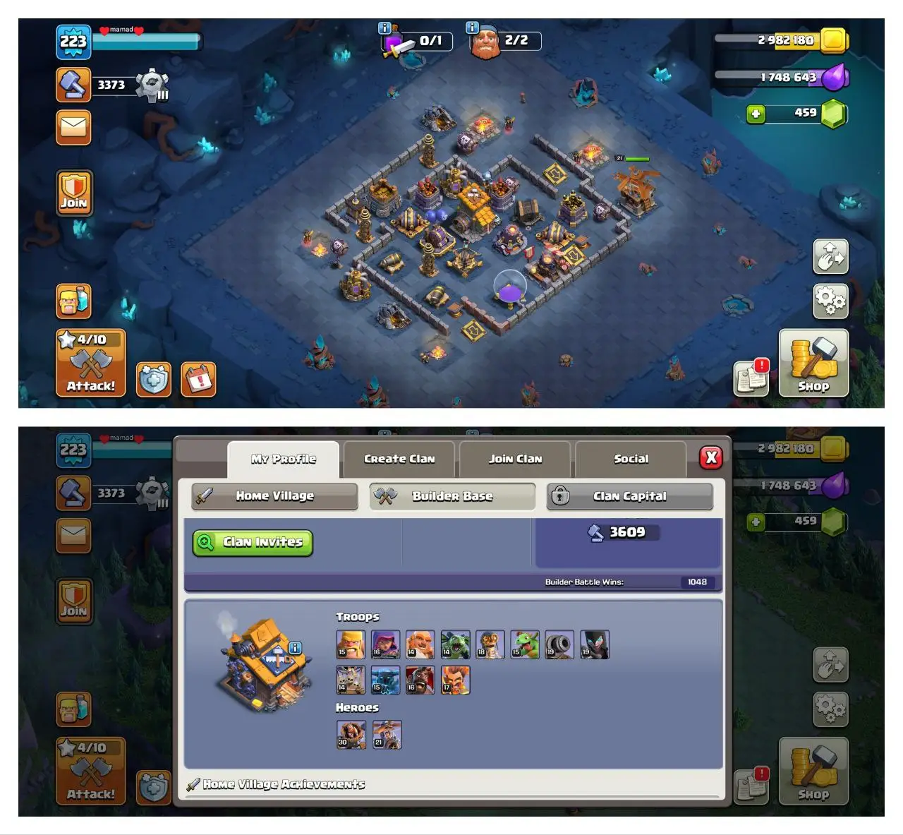 💣 TH15 MONSTER BASE 💣 | HEROES 79-80-50-55-30 👑 | 5502 ATB 📈 | WAR STARS 2K+ ⚔️ | MAXED MAGIC ITEMS 🎁 | DELIVERY NOW ⚡️