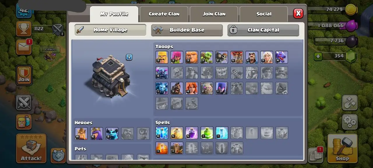 🏰 PERFECT STARTER TH9 🏰 | FREE NAME CHANGE ✏️ | FULL MAGIC 🎁 | EQUIPMENTS READY ⚙️ | HEROES 14-16-8 👑 | DELIVERY INSTANT 🚀