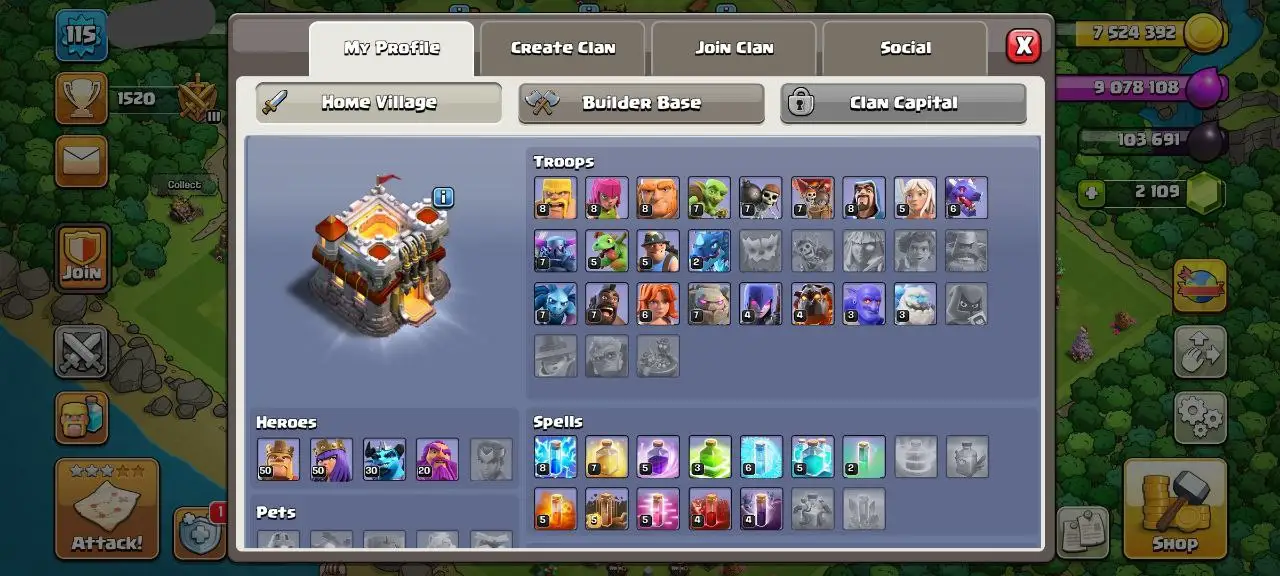 💎 TH-11 MAX | MAGIC ITEMS | 3 EPIC EQUIP | GOOD DEFENSE - HERO'S 50-50-30-20  | NC FREE | CWL MEDALS | QUICK DELIVERY ✅