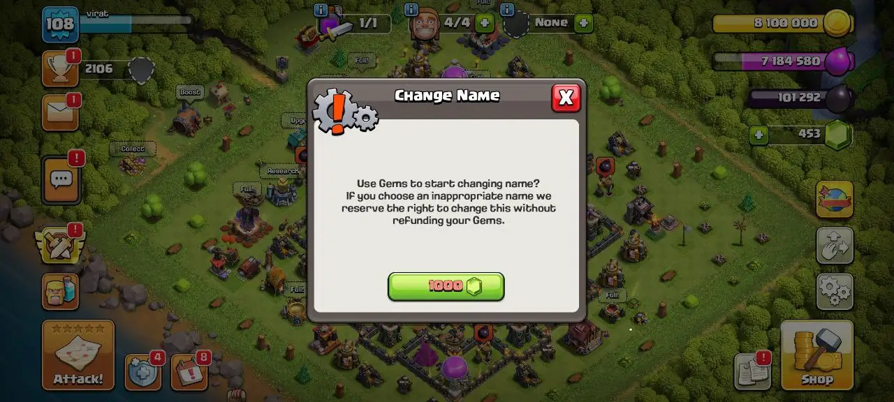 [#745] BEGINNERS TH 12 | 31-35-20-11 HEROES | 196 CWL MEDALS | 1000 RENAME | INSTANT DELIVERY