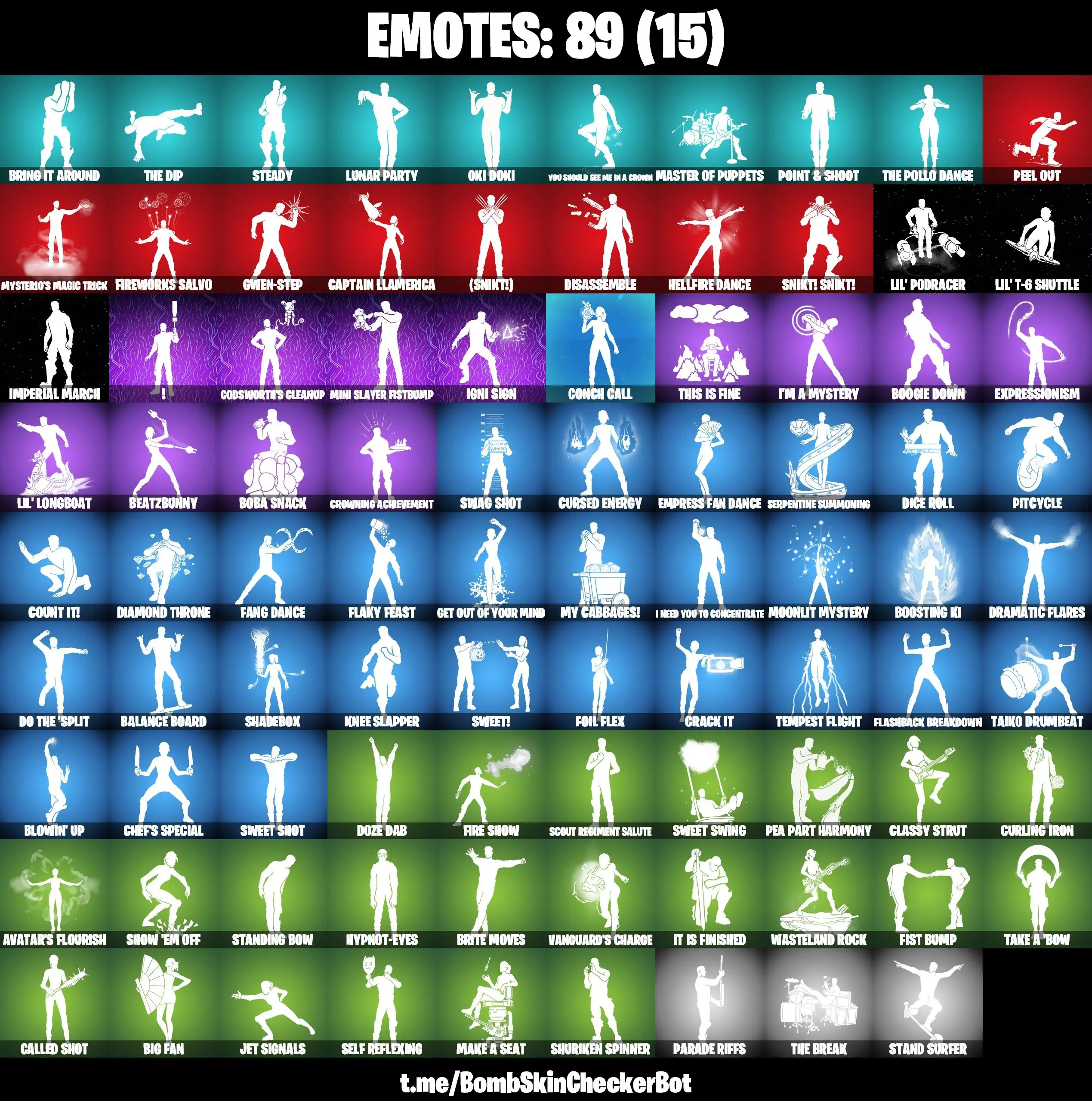 [PC/PSN/XBOX] 104 skins | Clone Trooper | Doom Slayer | Stray | Eren Jaeger | Knight  Helm | Black Goku | CRZ 8 | Renegade Lynx