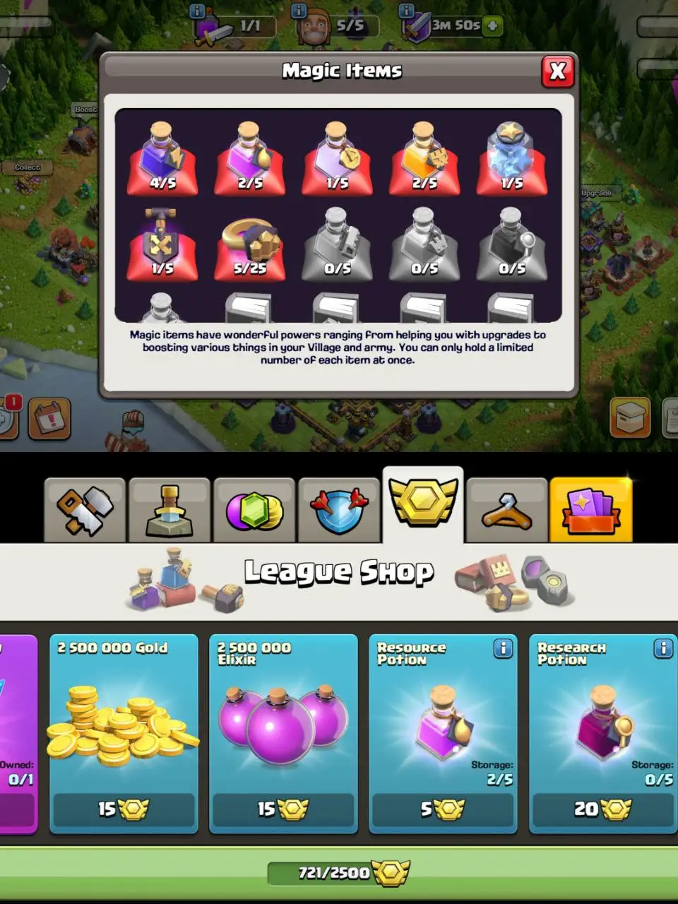 [#736] SEMI-MAX TH 15 | 65-80-40-40-21 HEROES | SOME MAGIC ITEMS | 721 CWL MEDALS | BEST EQUIPMENT |  INSTANT DELIVERY