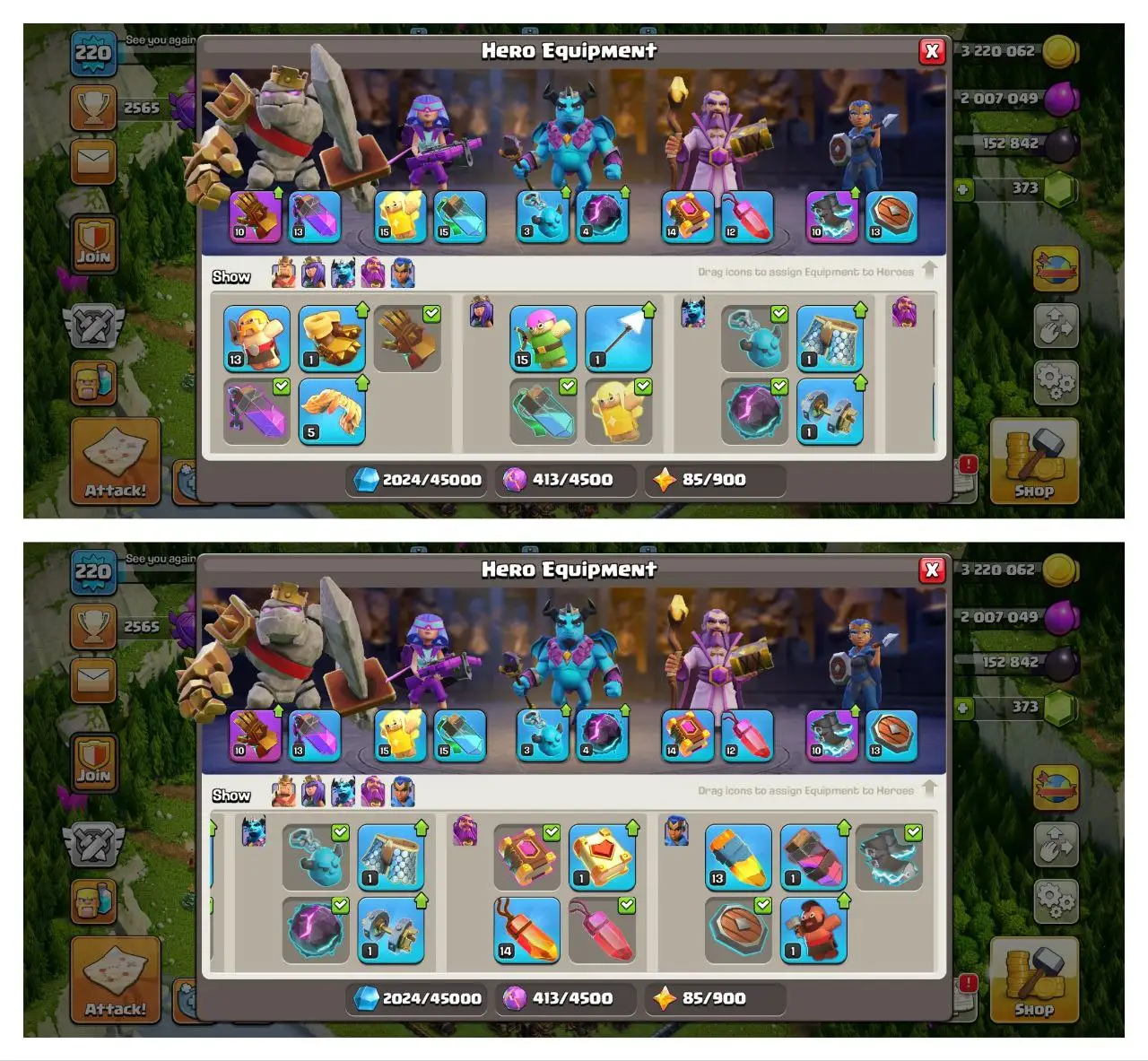 🔥 END-GAME TH16 ACCOUNT 🔥 | HEROES MAXED 👑 | 5145 ATB 🏆 | EPIC EQUIPMENTS ⚙️ | GUD DEFENCES 🛡 | 1.2K WAR STARS ⚔️ | INSTANT DELIVERY 🚀
