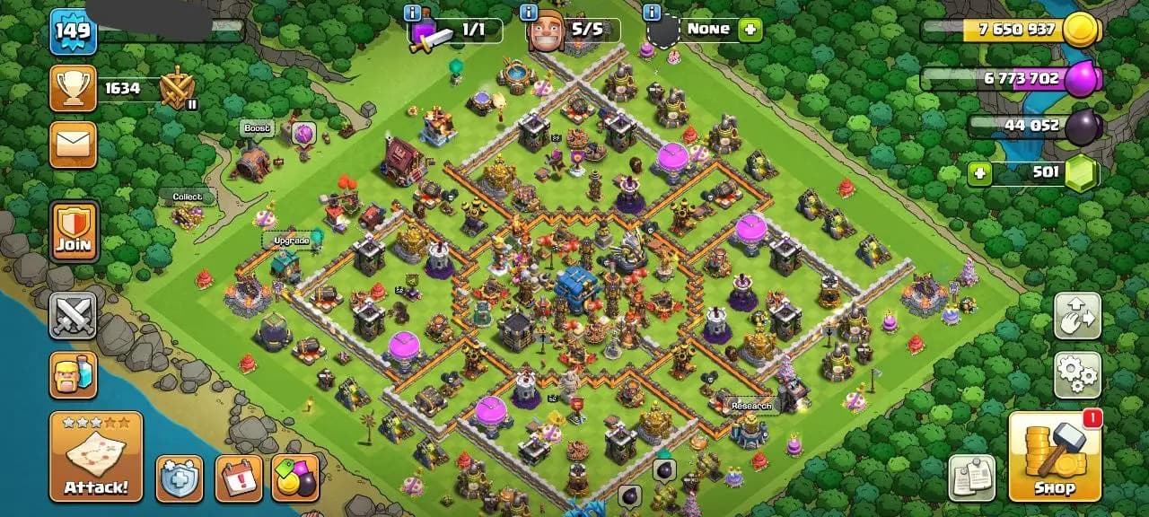 💎 TH-12 DEAL | DECENT ACC | 2786 ATB | MAGIC ITEMS | GOOD DEFENSE - HERO'S 52-52-30-22 | NC -500 | CWL MEDALS |QUICK DELIVERY ✅