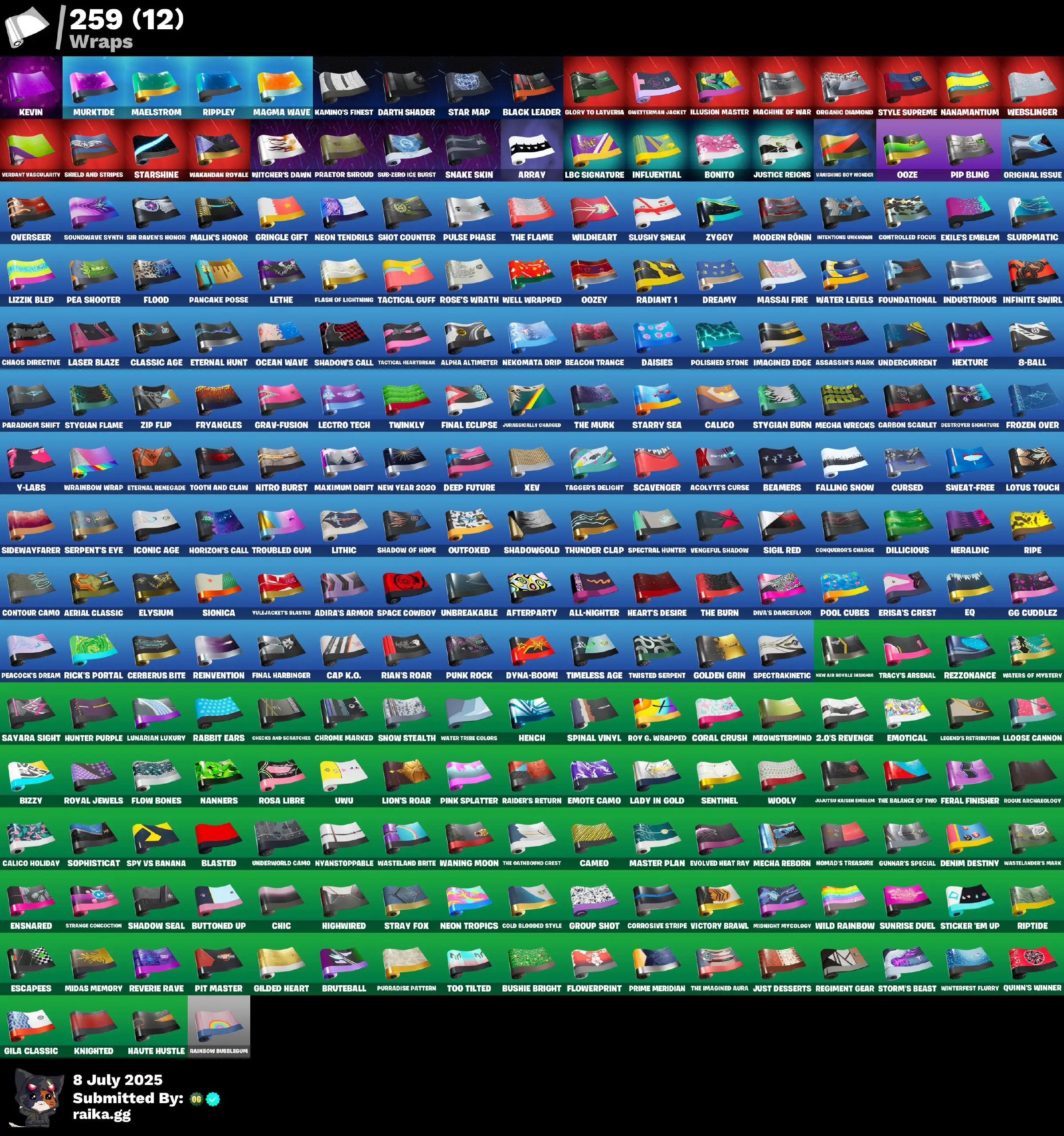 🎮 373 Skins · 75 Paid · ⚡ Mega Stacked | Darth Vader, Peter Griffin, Gwenpool, Optimus Prime & More!