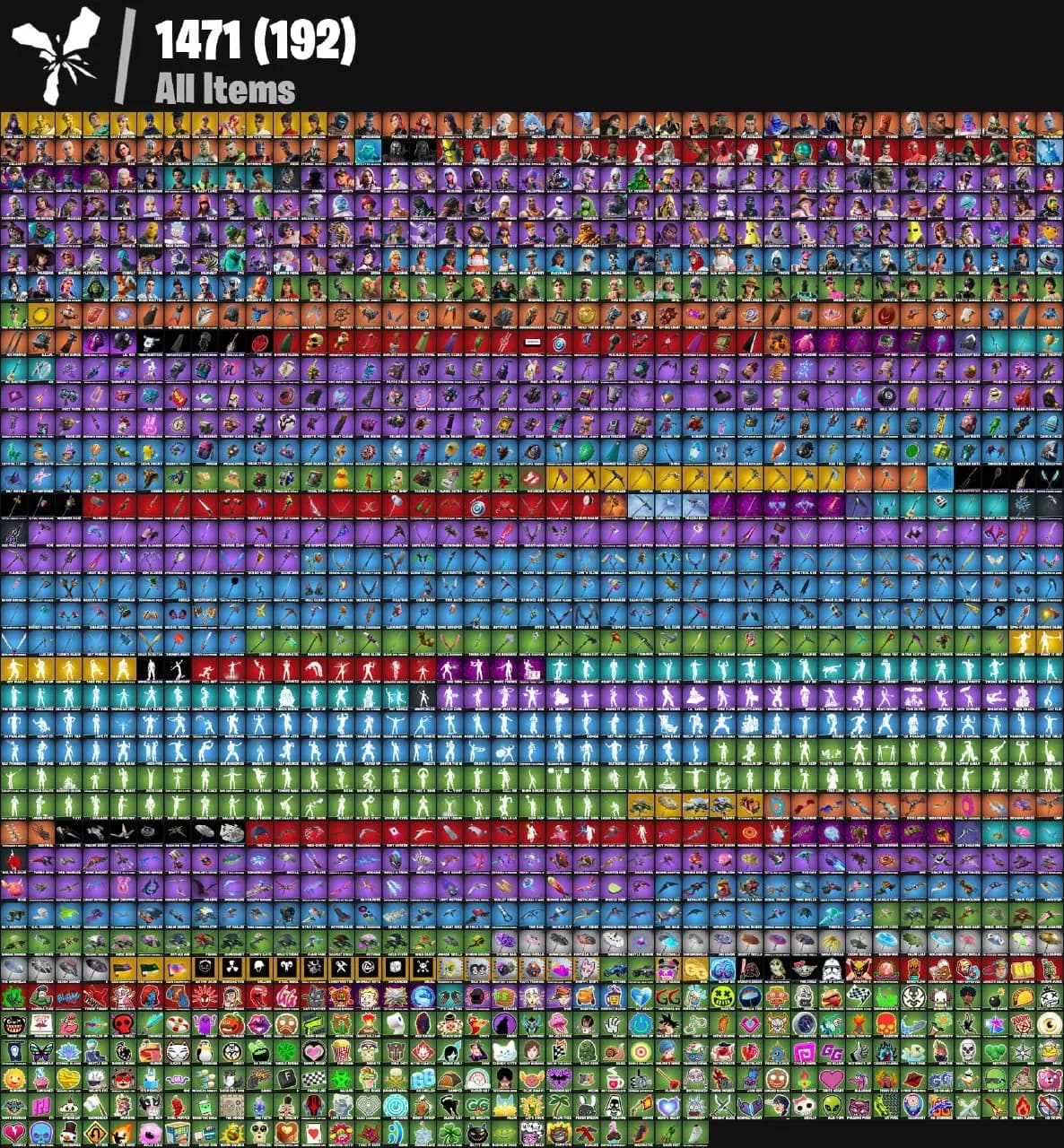 [PC/PSN/XBOX] 274 skins | OG STW | Dark Skully | Gold Brutus | Gold Midas | Rainbow Racer | Heron Stance Hero | Championship Jonesy | Dummy Supreme