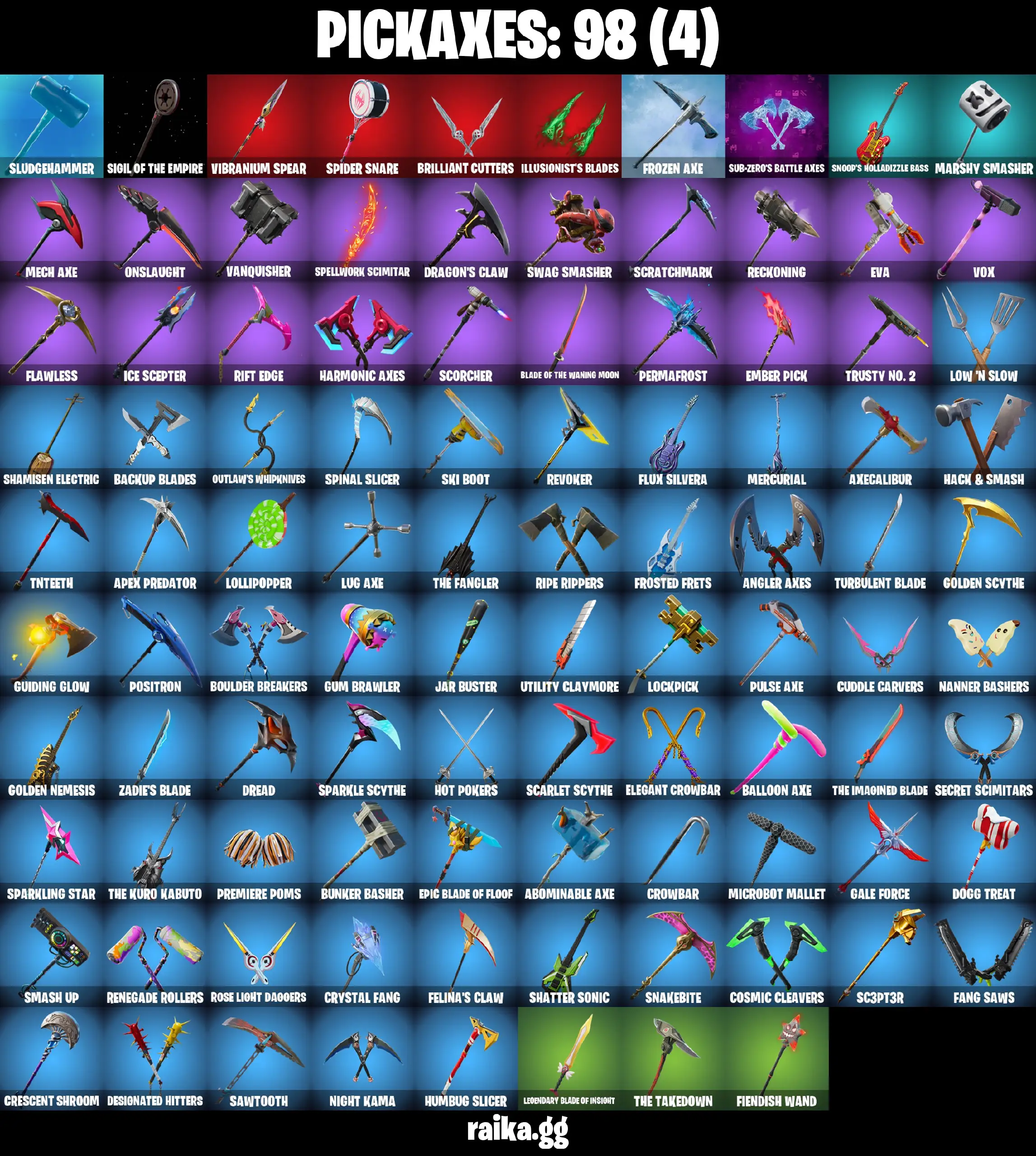 [PC/XBOX] 83 skins | The Reaper | Blue Squire | Royale Knight | Elite Agent | Take The L | Rogue Agent | The Prisoner | Rox | 450 VB