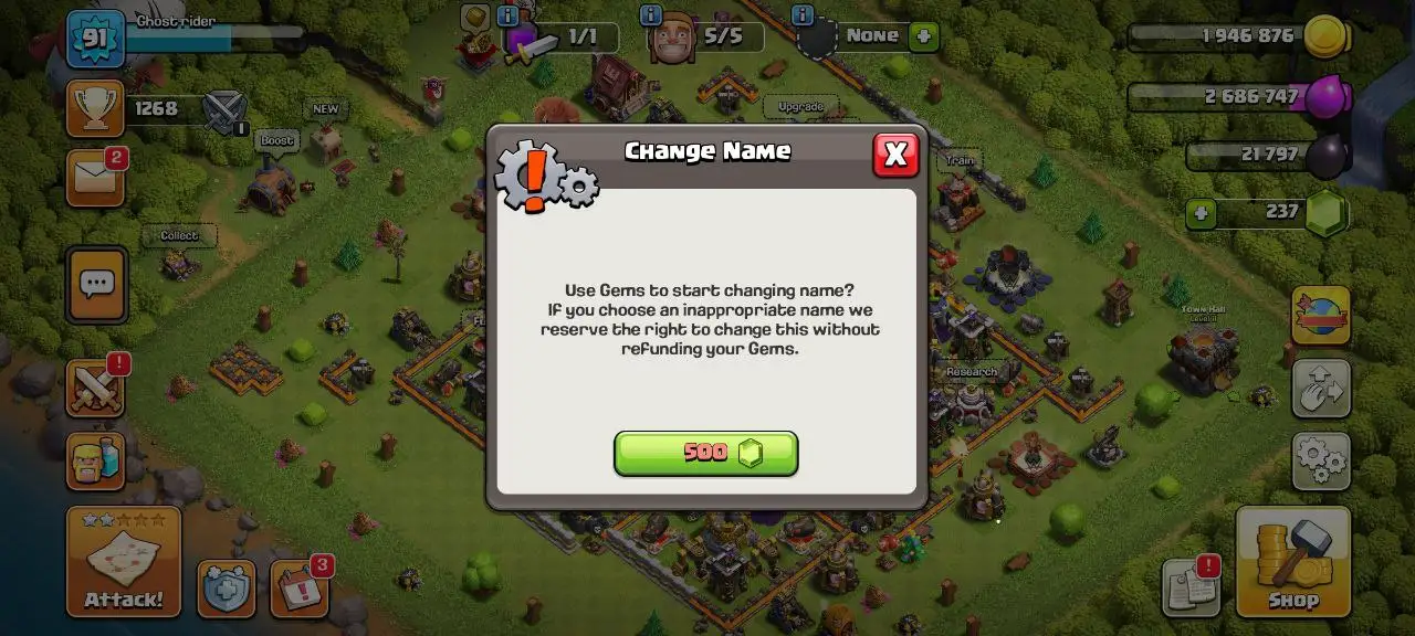  [#776] SEMI-MAX TH 11 | 39-43-25-10 HEROES | SOME MAGIC ITEMS | 500 RENAME | INSTANT DELIVERY