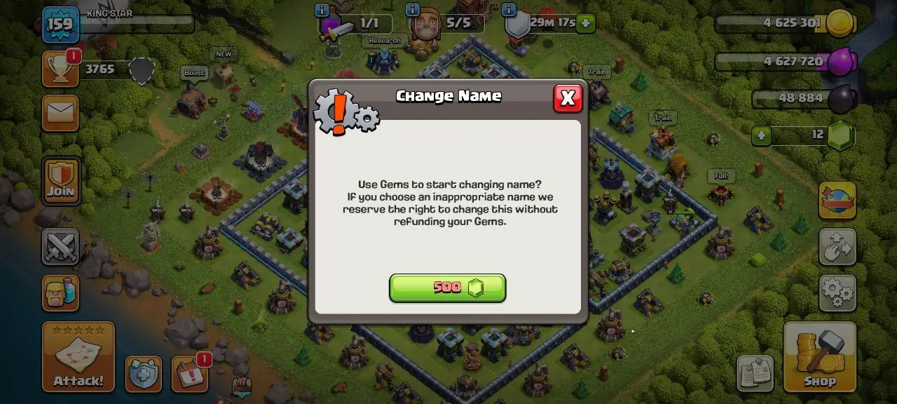 [#828] ALMOST MAX TH 13 | BLUE WALLS | 62-68-41-32-14 HEROES | 500 RENAME | INSTANT DELIVERY