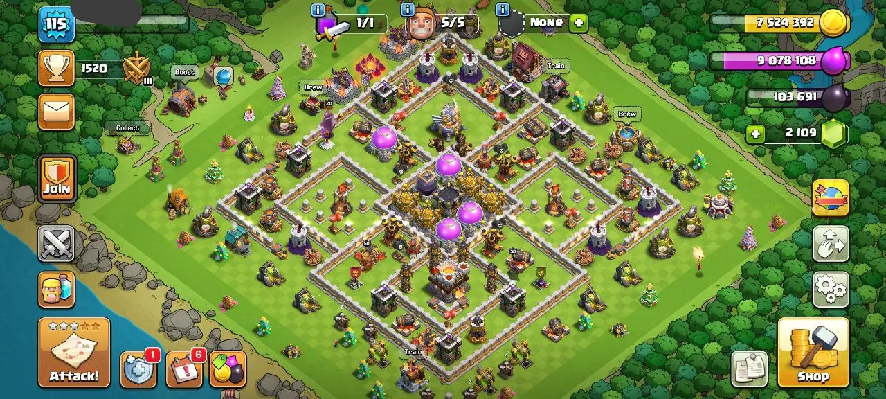 💎 TH-11 MAX | MAGIC ITEMS | 3 EPIC EQUIP | GOOD DEFENSE - HERO'S 50-50-30-20  | NC FREE | CWL MEDALS | QUICK DELIVERY ✅