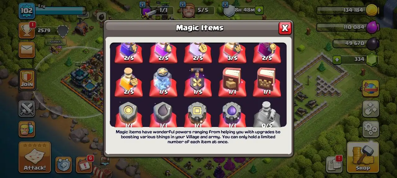 [#717] BEGINNERS TH 13 | 32-32-23-13-8 HEROES | STACKED MAGIC ITEMS | FREE RENAME | INSTANT DELIVERY