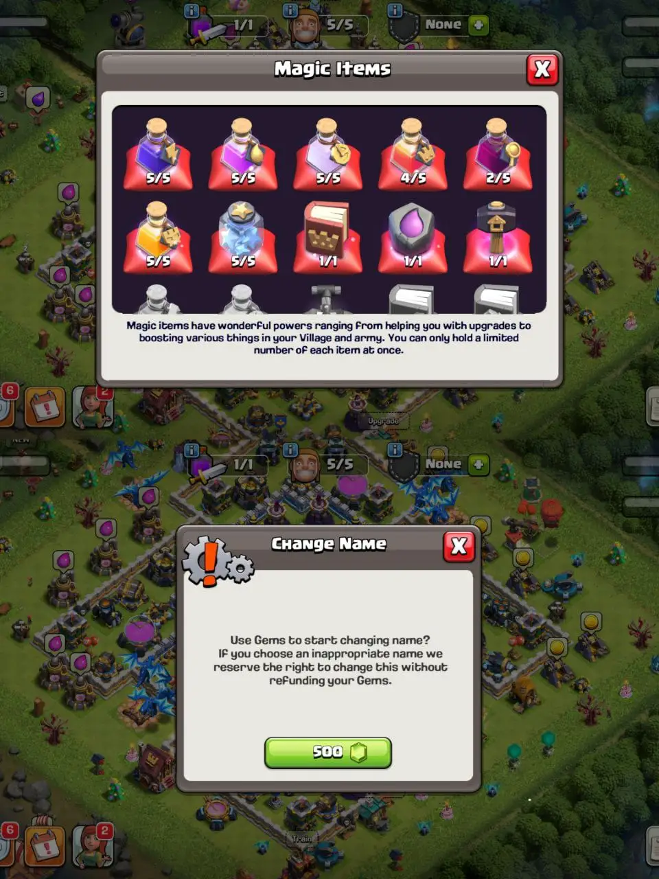 [VP] [#1513]  SEMI-MAX TH 13 | 59-58-34-26-8 HEROES | STACKED MAGIC ITEMS | 500 RENAME | BEST EQUIPMENT | INSTANT DELIVERY