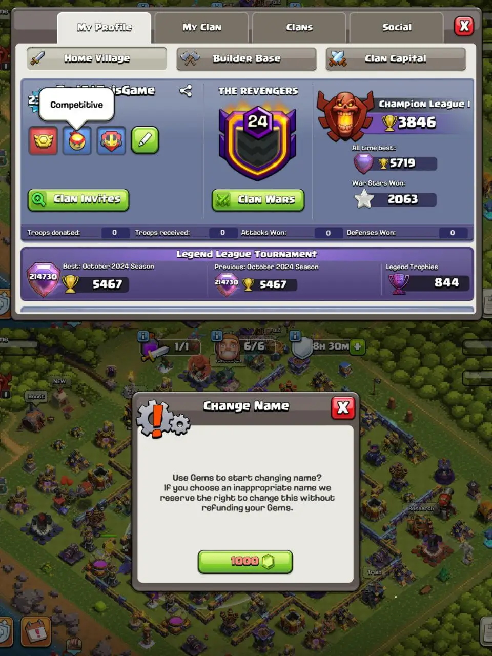 [#722] ALMOST MAX TH 16 | 82-90-61-65-37 HEROES | 1000  RENAME | NICE EQUIPMENT | INSTANT DELIVERY