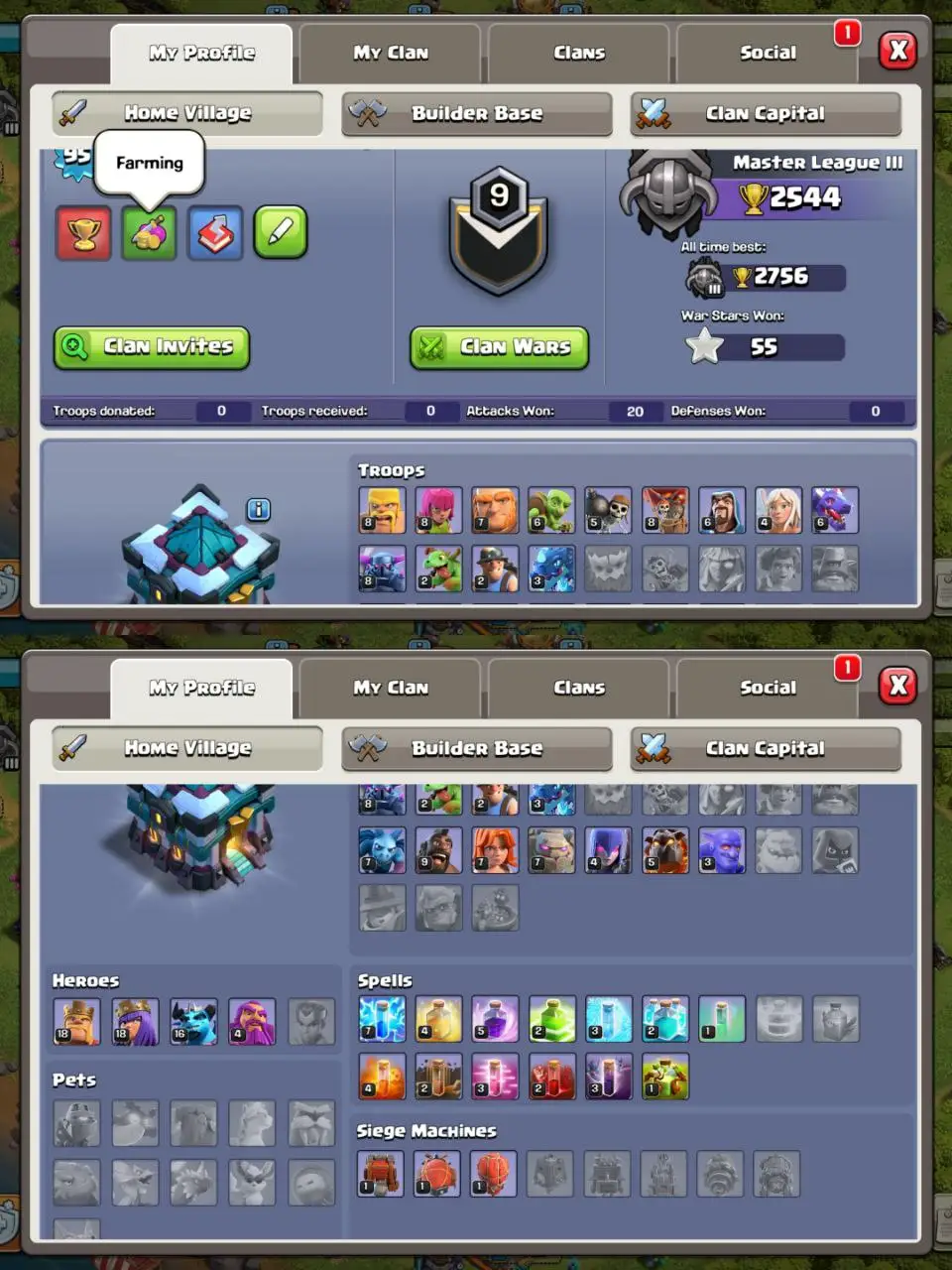 [#636] BEGINNERS TH 13 | 18-18-16-4 HEROES | FREE RENAME | INSTANT DELIVERY