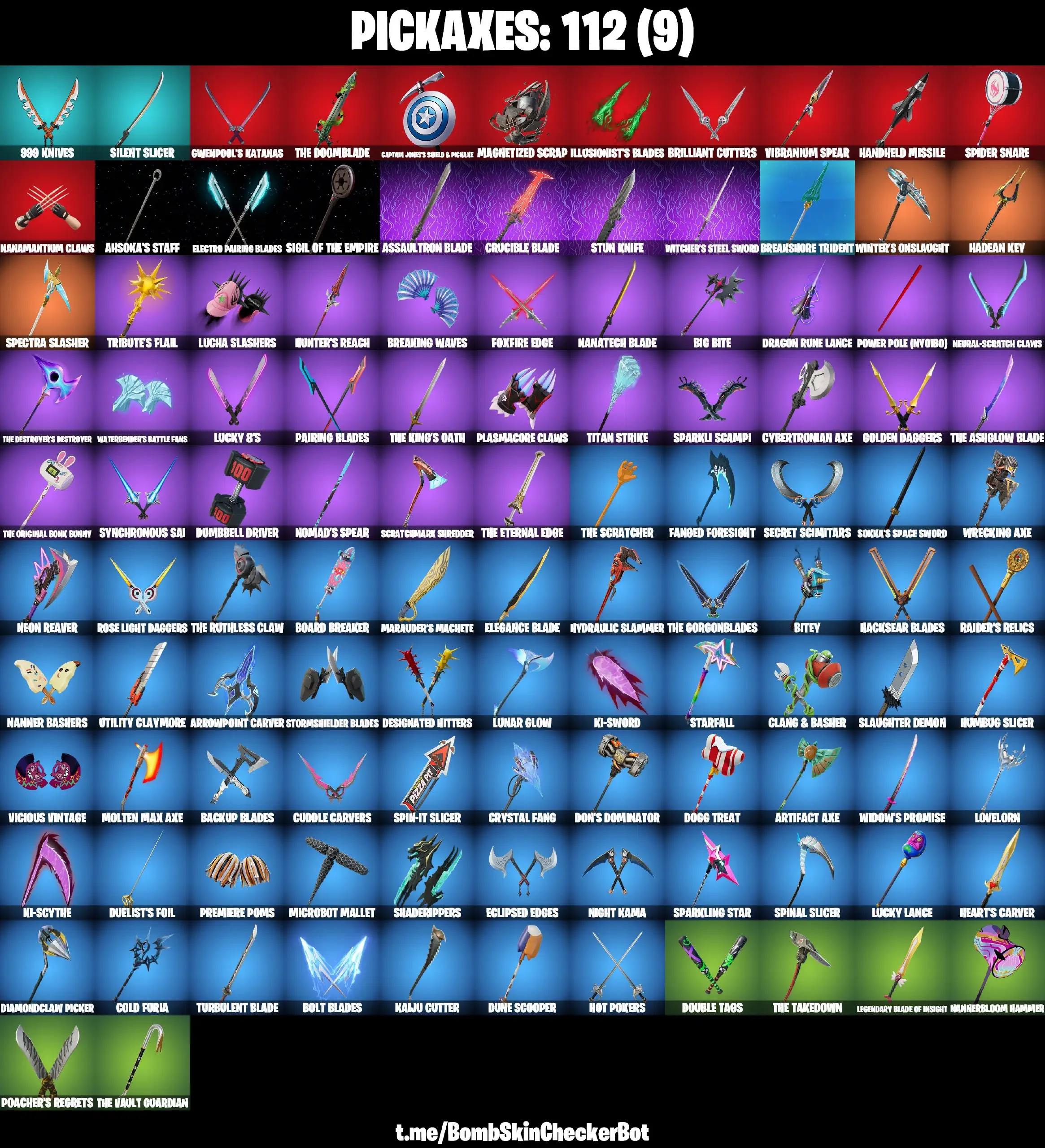 [PC/PSN/XBOX] 104 skins | Clone Trooper | Doom Slayer | Stray | Eren Jaeger | Knight  Helm | Black Goku | CRZ 8 | Renegade Lynx