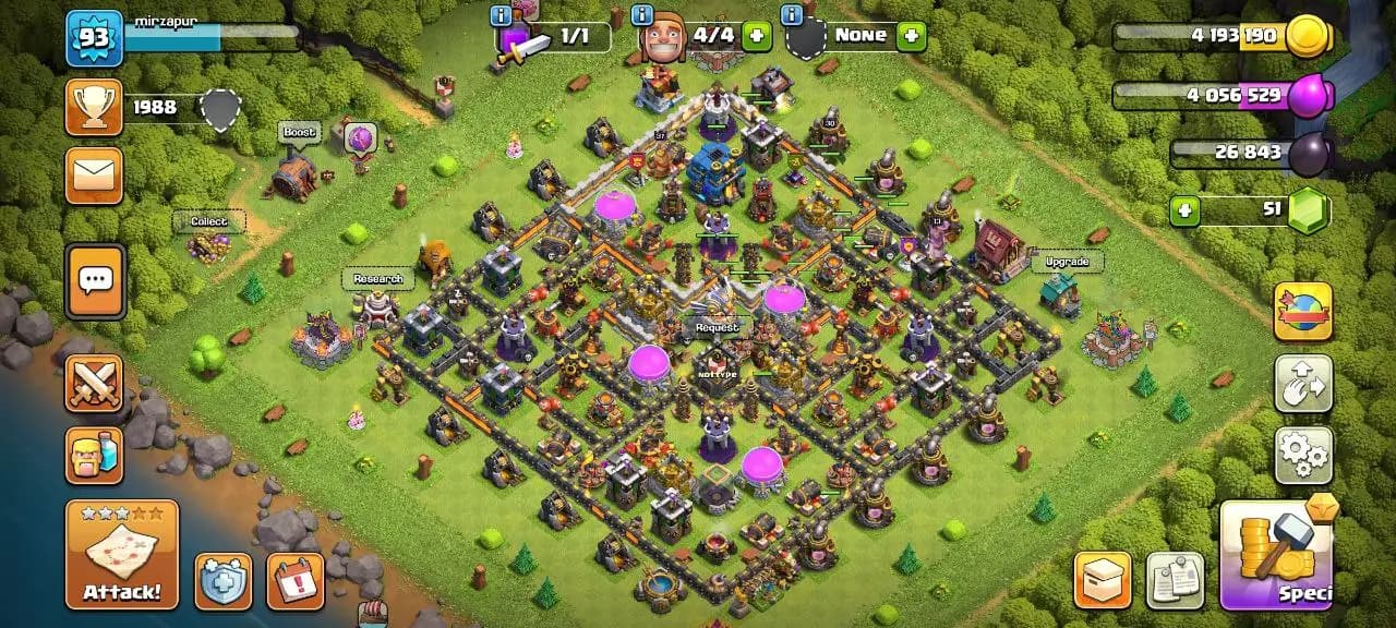 [#1311] SEMI-MAX TH 12 | 37-30-23-13 HEROES | SOME MAGIC ITEMS | FREE RENAME | INSTANT DELIVERY