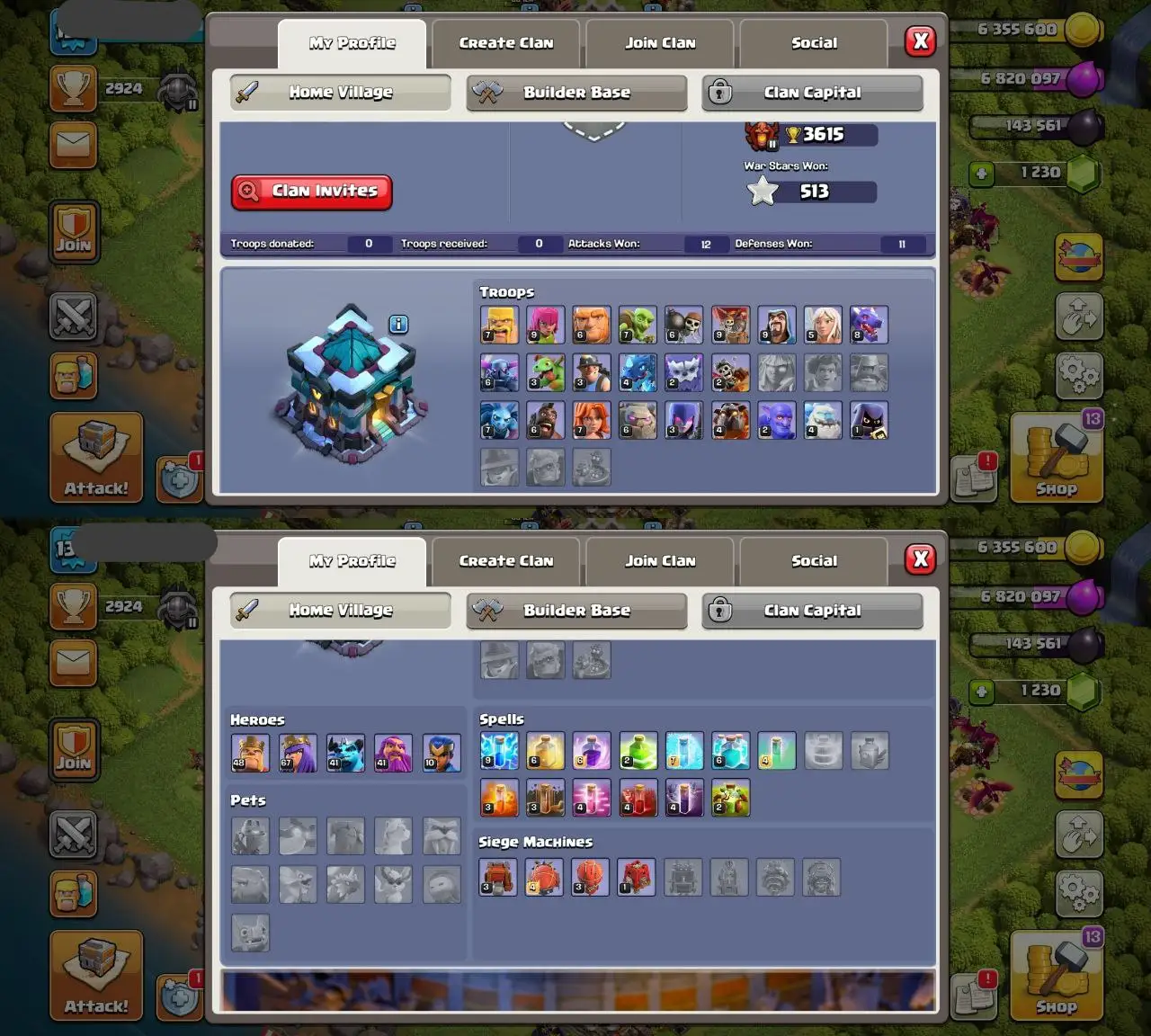 💥 READY TH13 WARRIOR 💥 | HEROES SET 🔥 | MAGIC PACK 🎁 | FULL EQUIPMENT ⚙️ | DEFENCES SOLID 🛡 | FAST DELIVERY 🚀