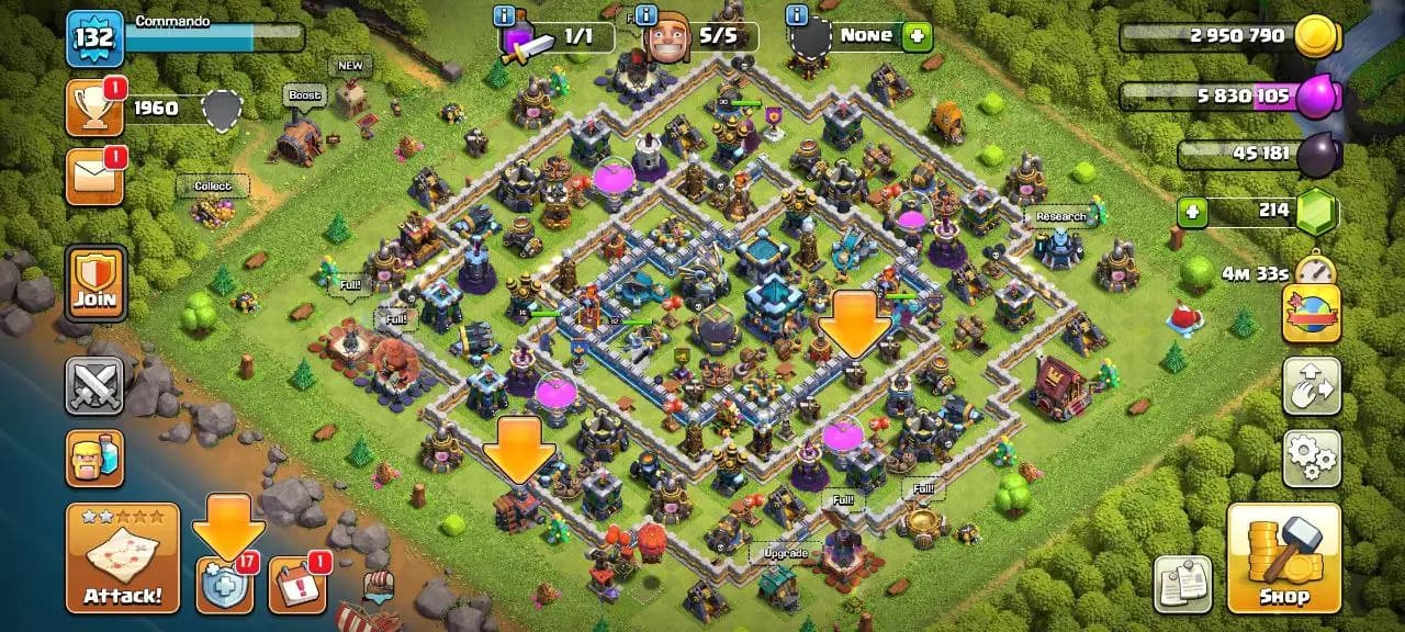 [#835] SEMI-MAX TH 13 | 54-62-42-30-14 HEROES | SOME MAGIC ITEMS | 1500 RENAME | INSTANT DELIVERY