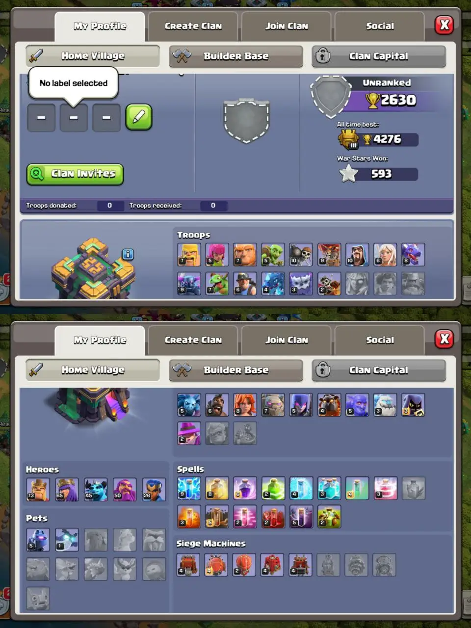 [#860] SEMI-MAX TH14 | 73-65-45-50-26 HEROES | SOME MAGIC ITEMS | 1000 RENAME | NICE EQUIPMENT | INSTANT DELIVERY