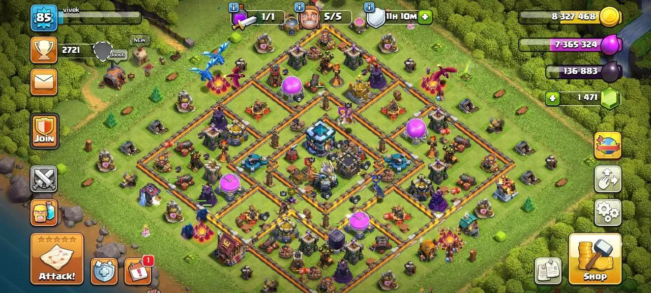 [#1407] [VP] BEGINNERS TH 13 | 32-32-22-16-5 HEROES | SOME MAGIC ITEMS | 250 CWL MEDALS | FREE RENAME | CHEAP PRICE | INSTANT DELIVERY