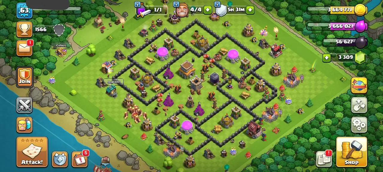 💎 TH-8 DEAL | SEMI MAX | HEROES 20-10 | MAGIC ITEMS | GOOD DEFENSE | RENAM FREE | QUICK DELIVERY ✅