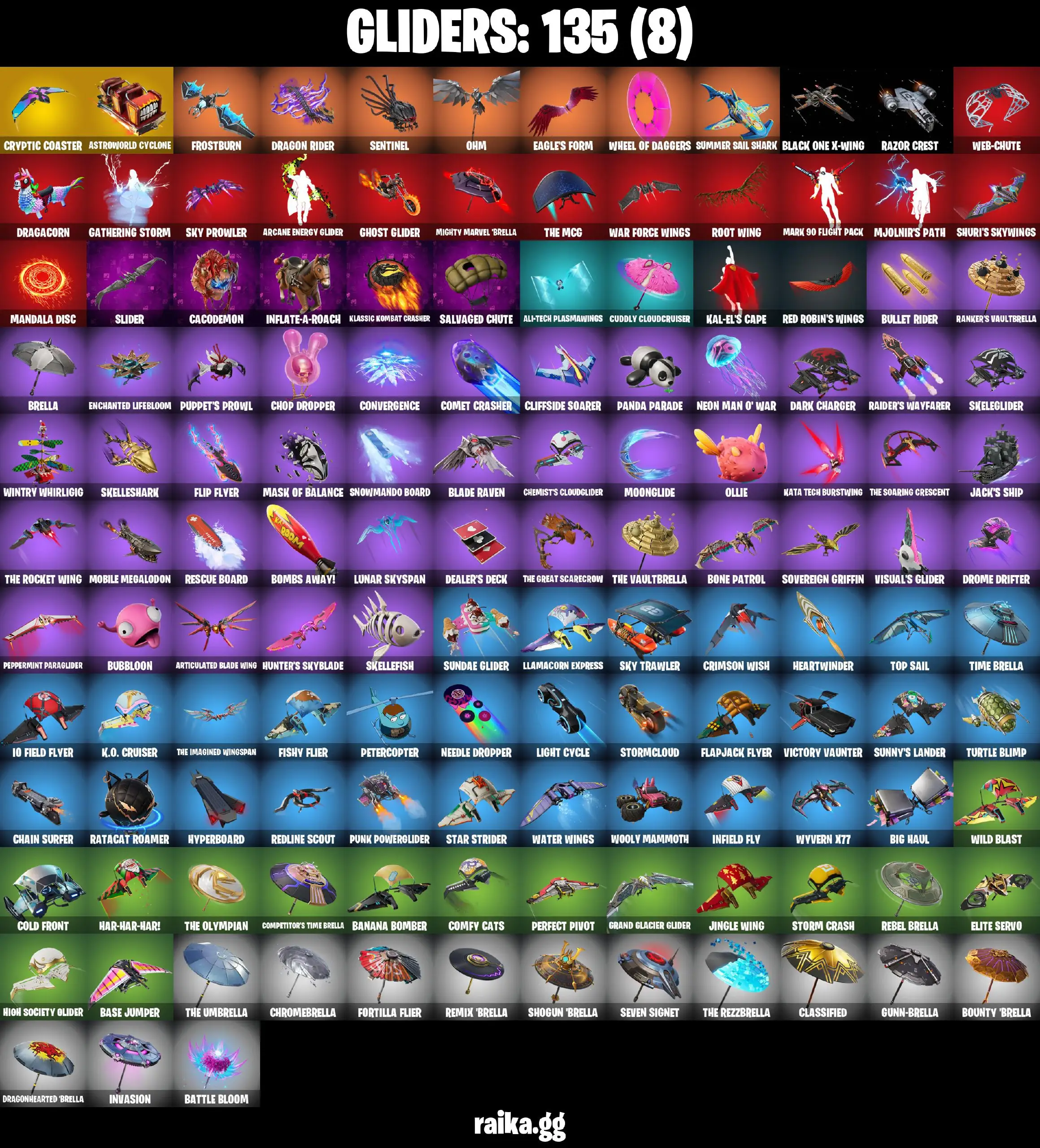 [PC/PSN/XBOX] 144 Stacked OG skins | Travis Scott | Astro Jack | Gold Meowscles | Gold Brutus | Gold Midas | Vivi Chroma | Cactus Jack | Lara Croft | Yellow Jacket 300 VB	