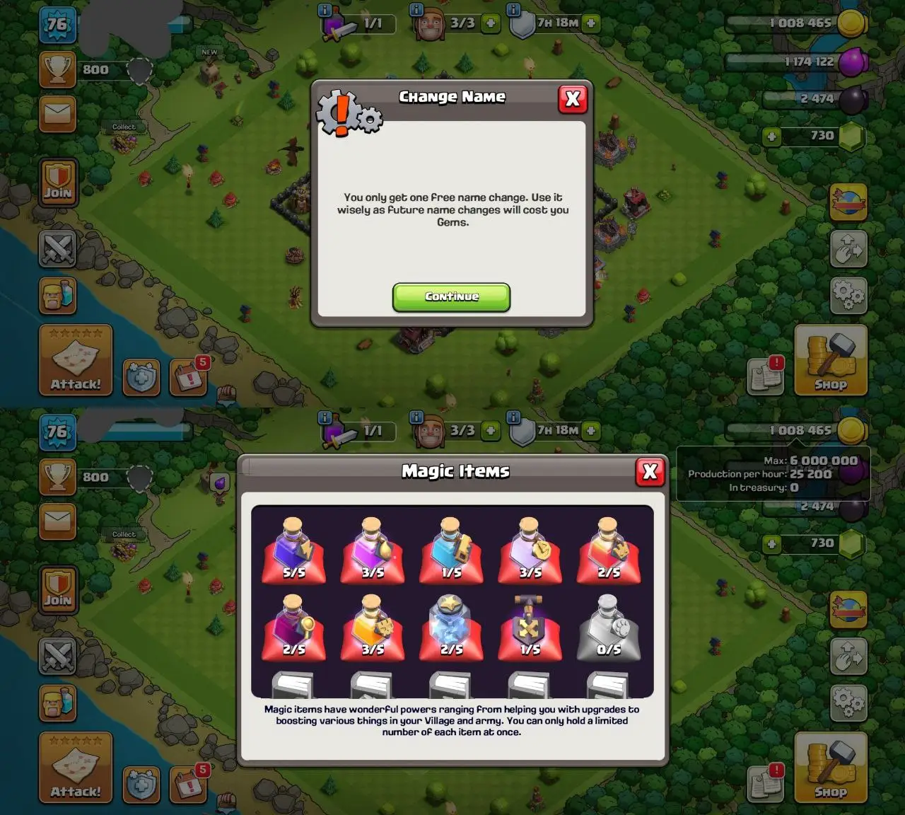 💎 TH-8 DEAL | SEMI MAX | HEROES 20-03 | MAGIC ITEMS | GOOD DEFENSE | RENAM FREE | QUICK DELIVERY ✅