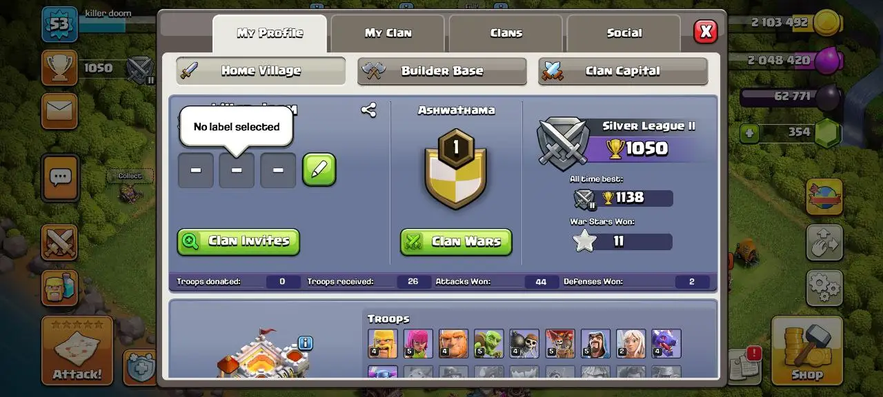 [#763]  BEGINNERS TH 11 | 19-12-3 HEROES | FREE RENAME | INSTANT DELIVERY