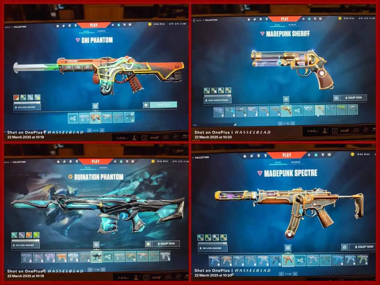 RANK - GOLD / REGION - Asian /AGENTS - 16/SKINS - 22