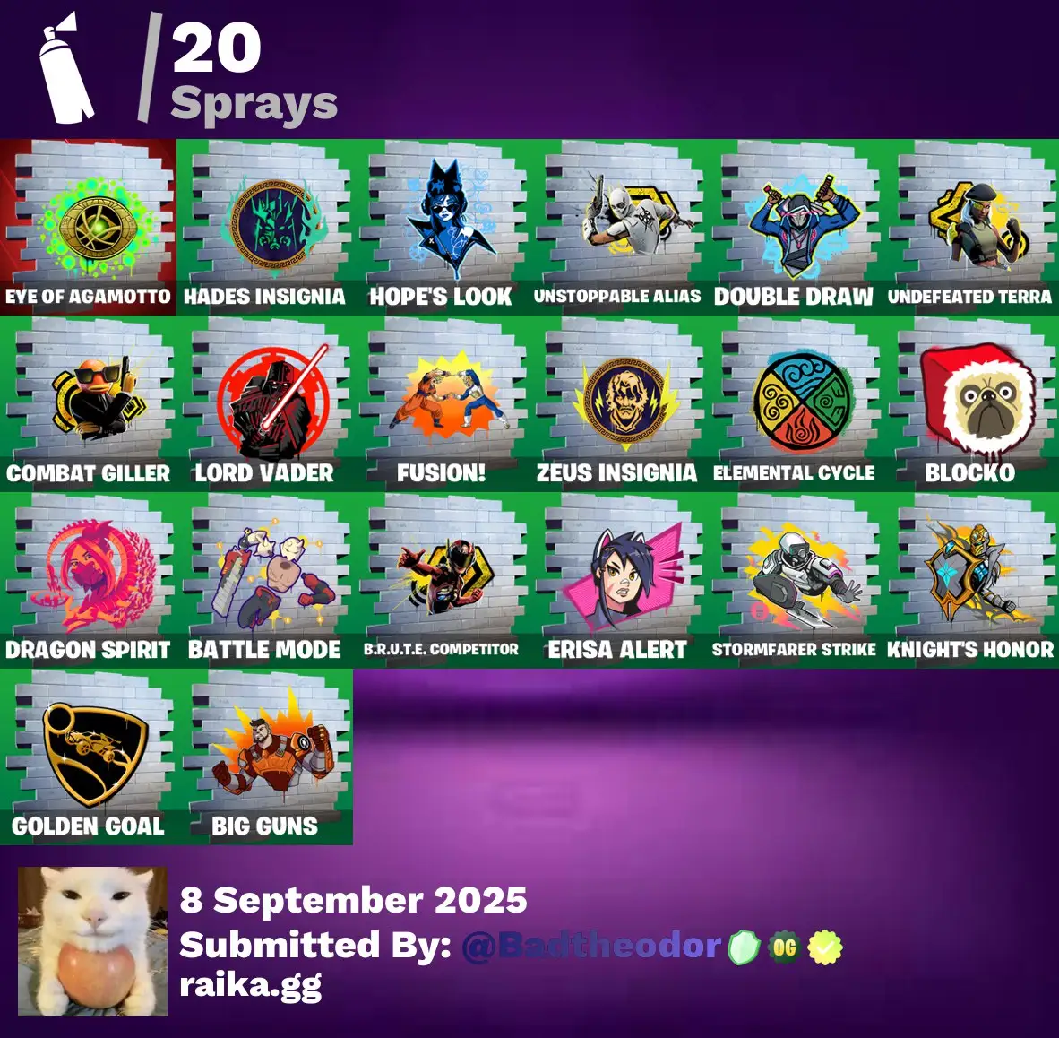 [PC/PSN/XBOX] 4 skins | Tectonic Komplex | Xander | Winterfest Bushranger | Holiday Boxy | Spectra Protector | Fiery Jam | Adira's Battle Flag | 200 VB
