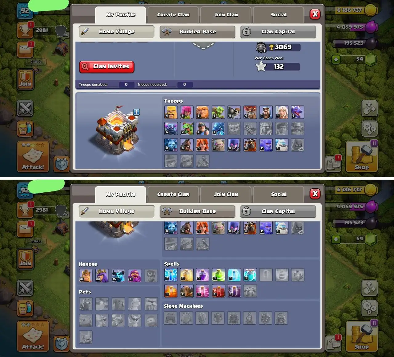 🏰 TH11 CHEAP & STRONG 💥 | 3.1K ATB 🏆 | HEROES 37-33-15-1 👑 | MAGIC LOADED 🎁 | EPIC EQUIPS ⚙️ | INSTANT DROP ⚡️
