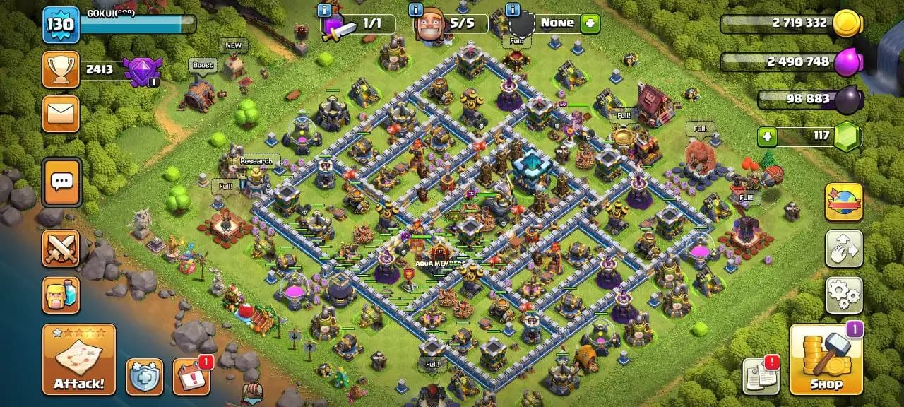 [#779] SEMI-MAX TH 13 | 41-53-29-10 HEROES | SOME MAGIC ITEMS | 500 RENAME | BEST EQUIPMENT | INSTANT DELIVERY