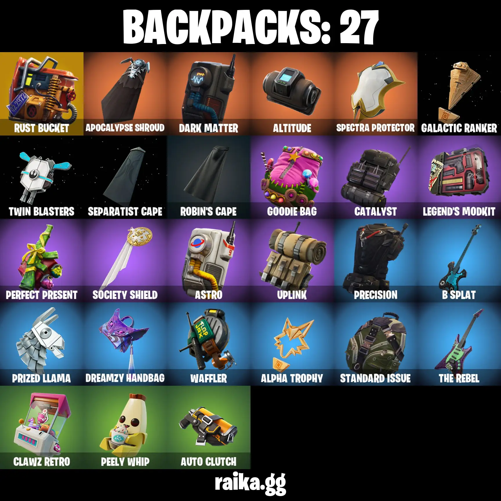 [PC/PSN/XBOX] 19 skins | The Reaper | Elite Agent | Take The L | Rogue Agent | Drift | Carbide | Lynx | Dark Voyager | Moonwalker | 1200 VB