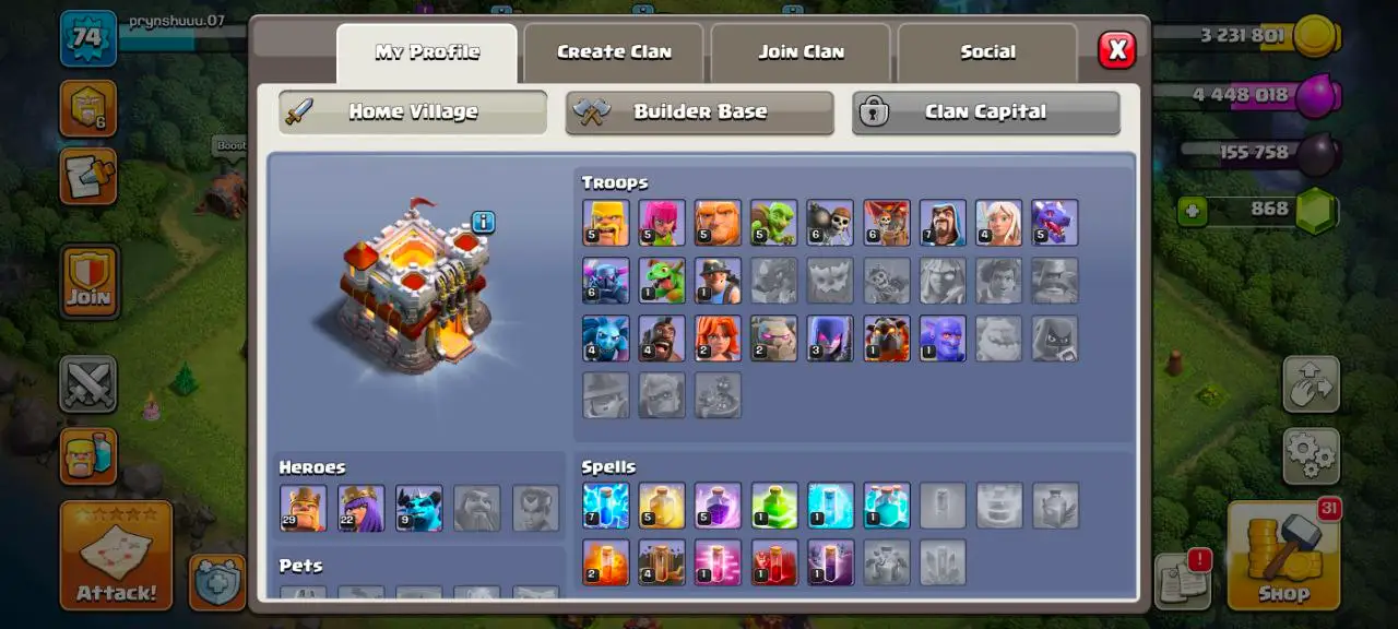 [VP][#1539] | SEMI-MAX TH 11 | 29-22-9 HEROES | FREE RENAME | BEST EQUIPMENT | INSTANT DELIVERY