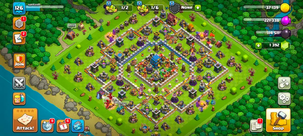 [VP] [#1508] ALMOST MAX DEFENCE TH 12 | 48-47-32-21 HEROES | 152 CWL MEDALS | FREE RENAME | SOME MAGIC ITEMS | INSTANT DELIVERY