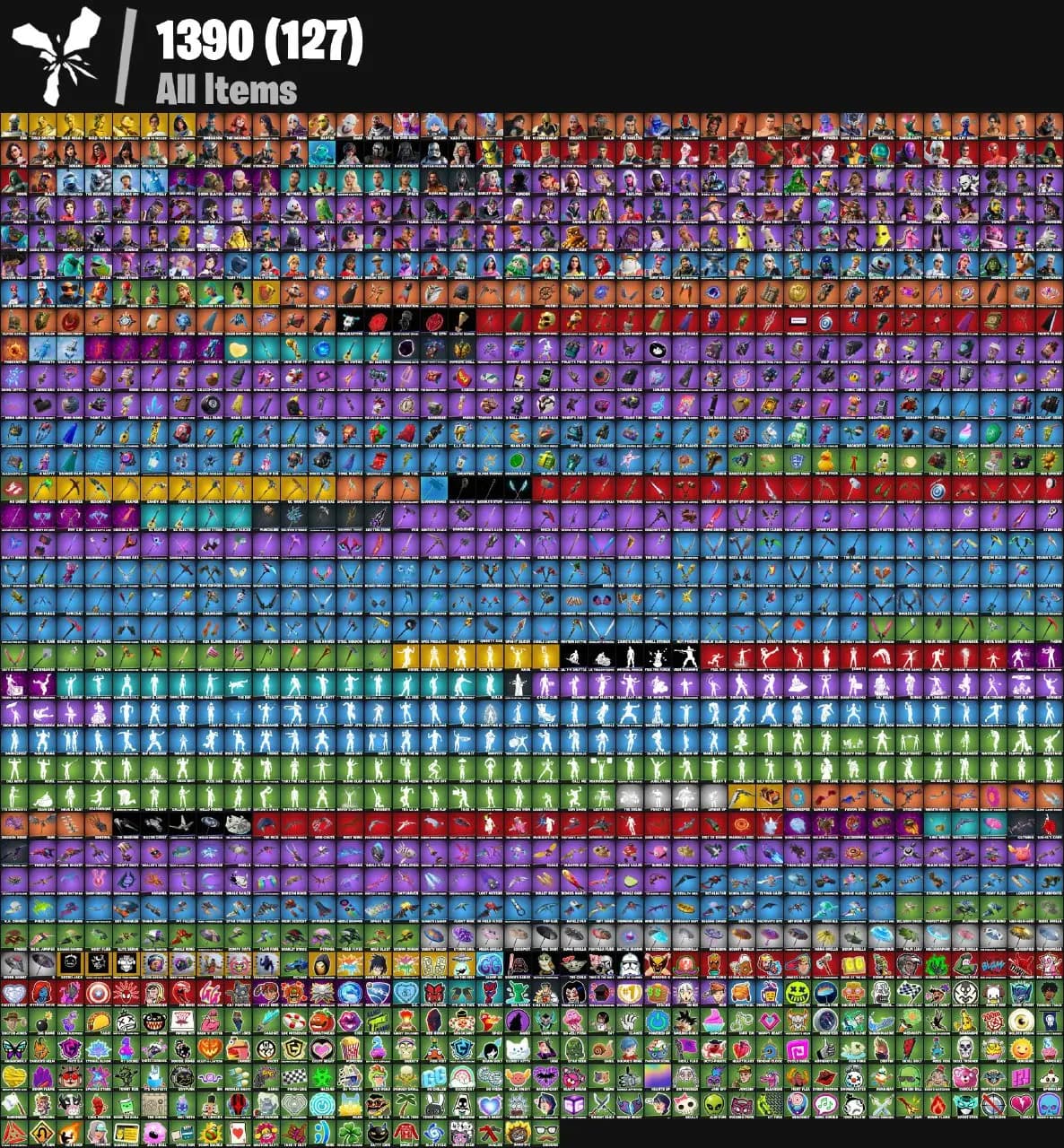 [PC] 237 skins | Eon | Gold Meowscles | Gold Brutus | Gold Midas | Gold TNTina | Rainbow Racer | Pitch Patroller | Xander | Tart Tycoon