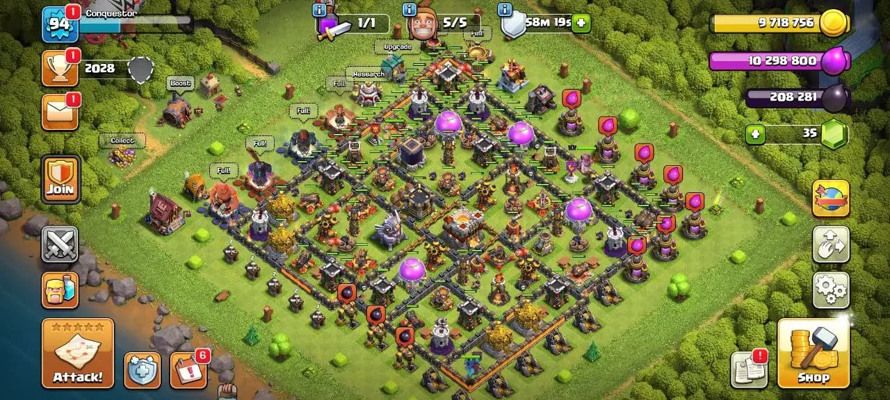 [#719] SEMI-MAX TH 11 | 32-31-21-7 HEROES | FREE RENAME | INSTANT DELIVERY