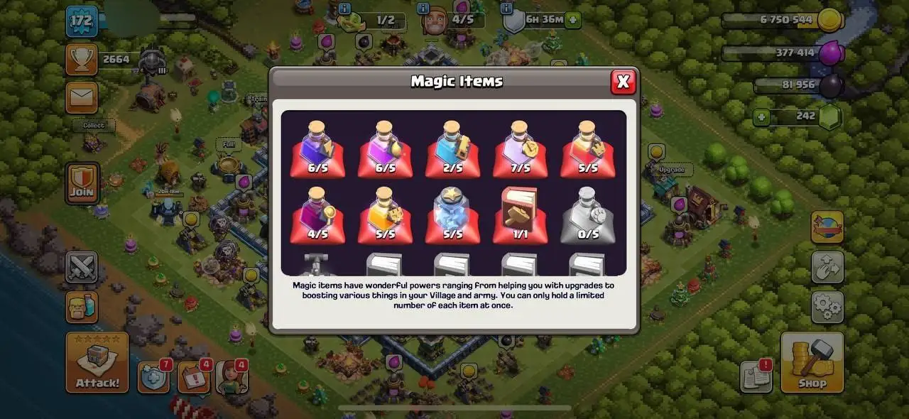 {CRAZY ACCOUNT} TH13 SEMI MAX⚡️XP- 172⚡️HERO 64-70-42-46-10⚡️BLUE WALLS⚡️HEROES SKINS⚡️MAGIC ITEMS⚡️OP LAB⚡️INSTANT DELIVERY 🚚