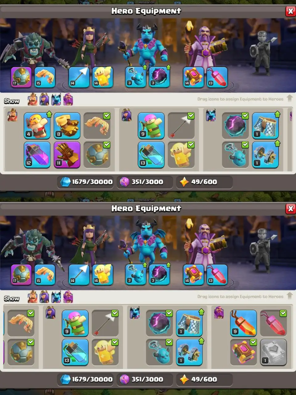 [#809] SEMI-MAX TH 12 | 38-36-22-15 HEROES | SOME MAGIC ITEMS | 569 CWL MEDALS | 500 RENAME | BEST EQUIPMENT | INSTANT DELIVERY