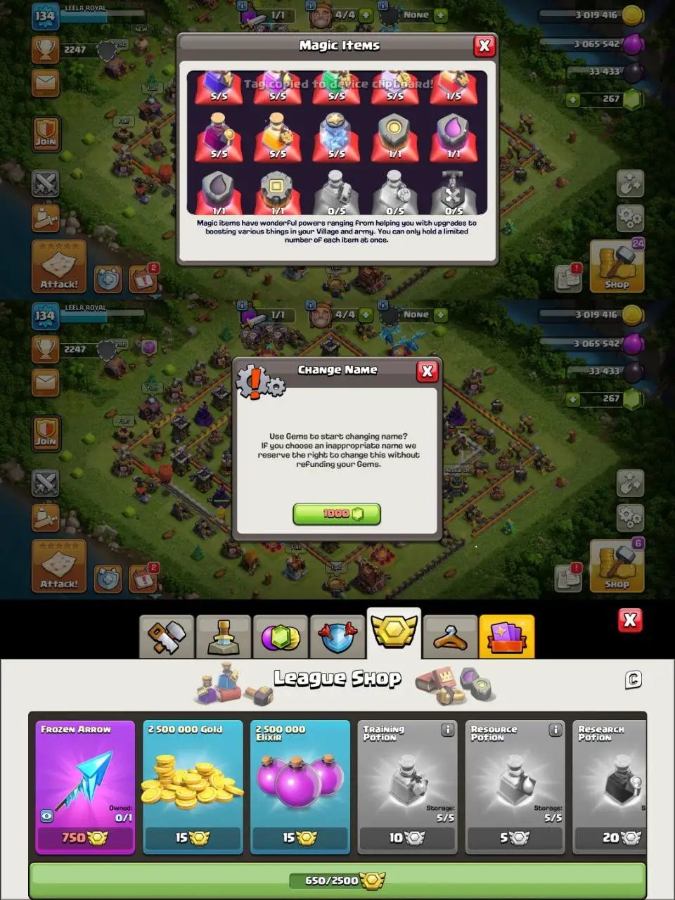 [#288] BEGINNERS TH 14 | 34-36-40-19-16 HEROES | STACKED MAGIC ITEMS | 1000 RENAME | 650 CWL MEDALS | NORMAL EQUIPMENT | INSTANT DELIVERY