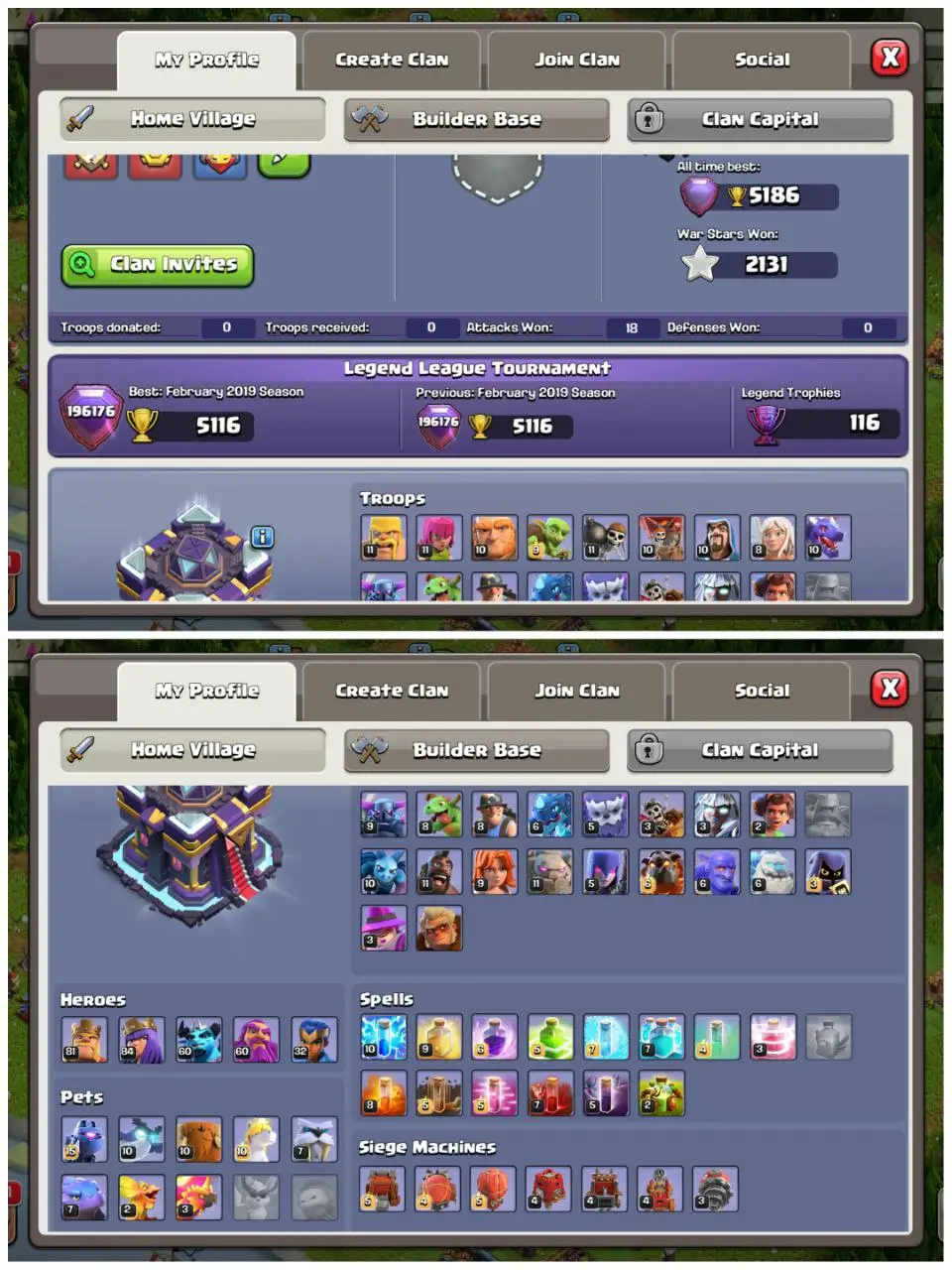 ⚔️ OP TH15 | SEMI MAXED 🔥 | LEGEND ARENA | 2131 WAR STARS | GG-16 FA-14 | HEROES STACKED 💥 | QUICK DELIVERY ⏱️