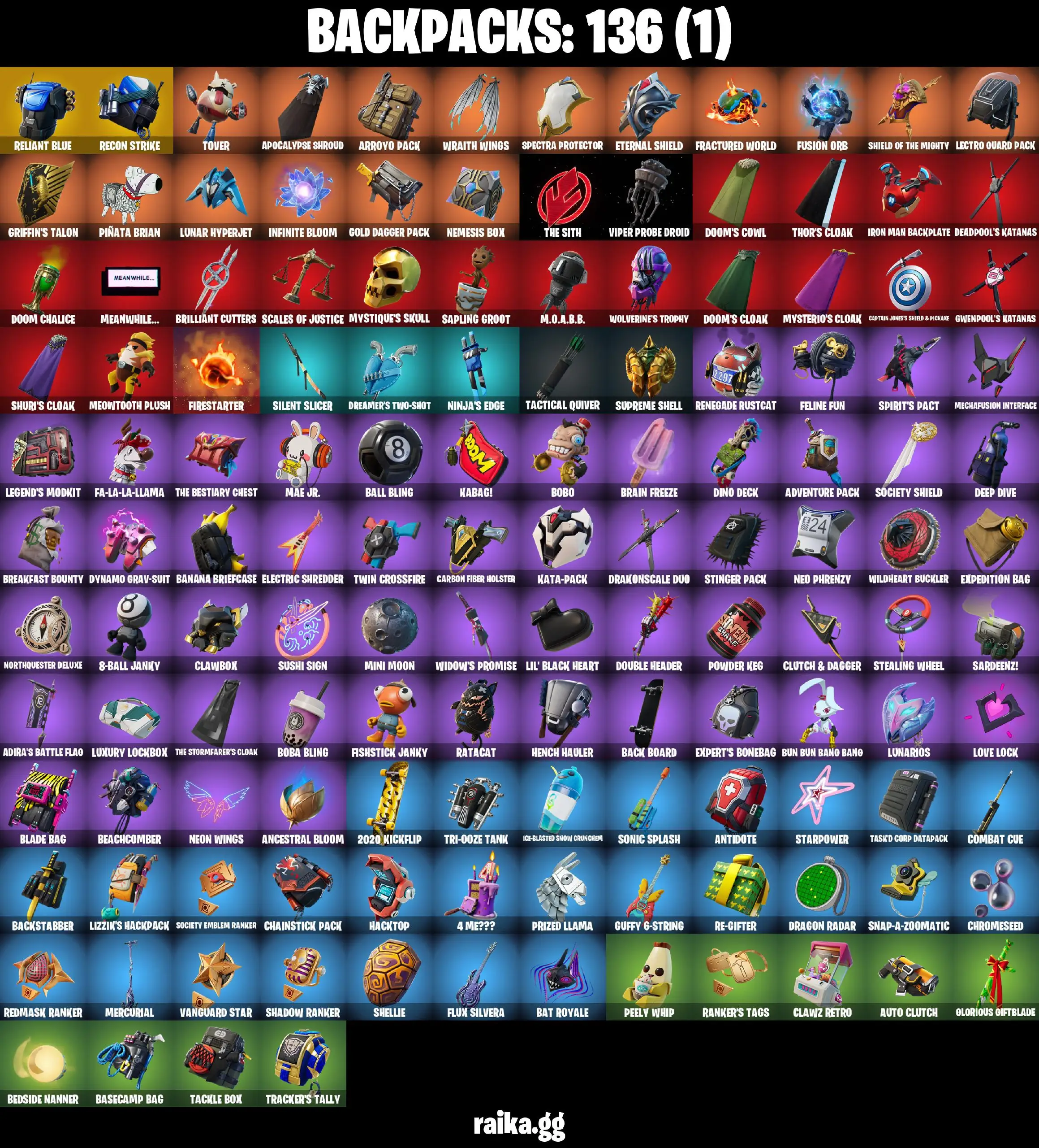 [PC/XBOX] FA 112 skins | Honor Guard | Psycho Bandit | Merry Mint Axe | Neo Versa | Gold Brutus | Gold Midas | Gold Meowscles | Point Patroller