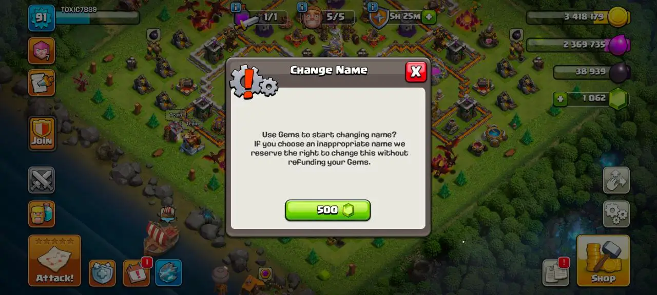 [VP][#1533] SEMI-MAX TH 11 | 44-43-30-18 HEROES | 500 RENAME | INSTANT DELIVERY