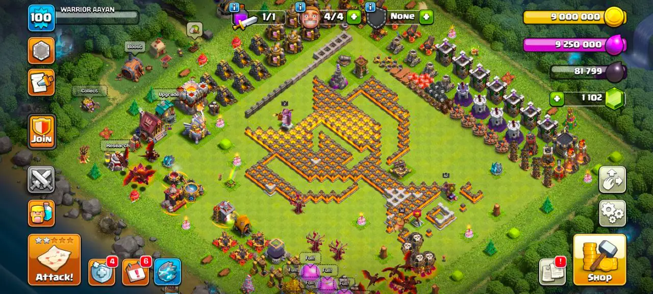 [VP] [#1499] ALMOST MAX TH 11 | 36-42-19-2 HEROES | STACKED MAGIC ITEMS | 590 CWL MEDALS | FREE RENAME | INSTANT DELIVERY