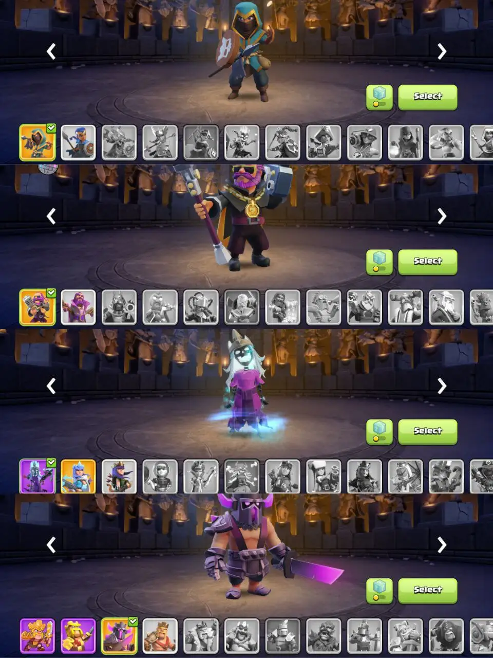 [#797] ALMOST MAX TH 14 | 73-76-40-53-23 HEROES | SOME MAGIC ITEMS | 500 RENAME | BEST EQUIPMENT | 7 TOTAL HEROES SKIN | INSTANT DELIVERY