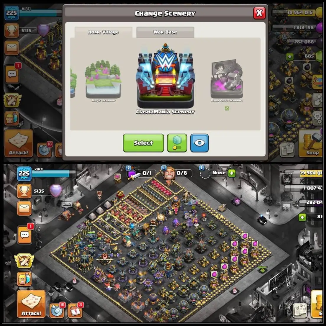 SPARK 💥 TH-17 MAX | 6094 ATB ⭐ | 27 MAX EQUIP 🛡HEROES & PETS MAX 🐾 |MAGIC ITEMS STACKED -CWL MEDALS 🏅 | 13x SKINS 🎭 | 2x SCENERIES 🌄 |  | FAST DELIVERY 🚚