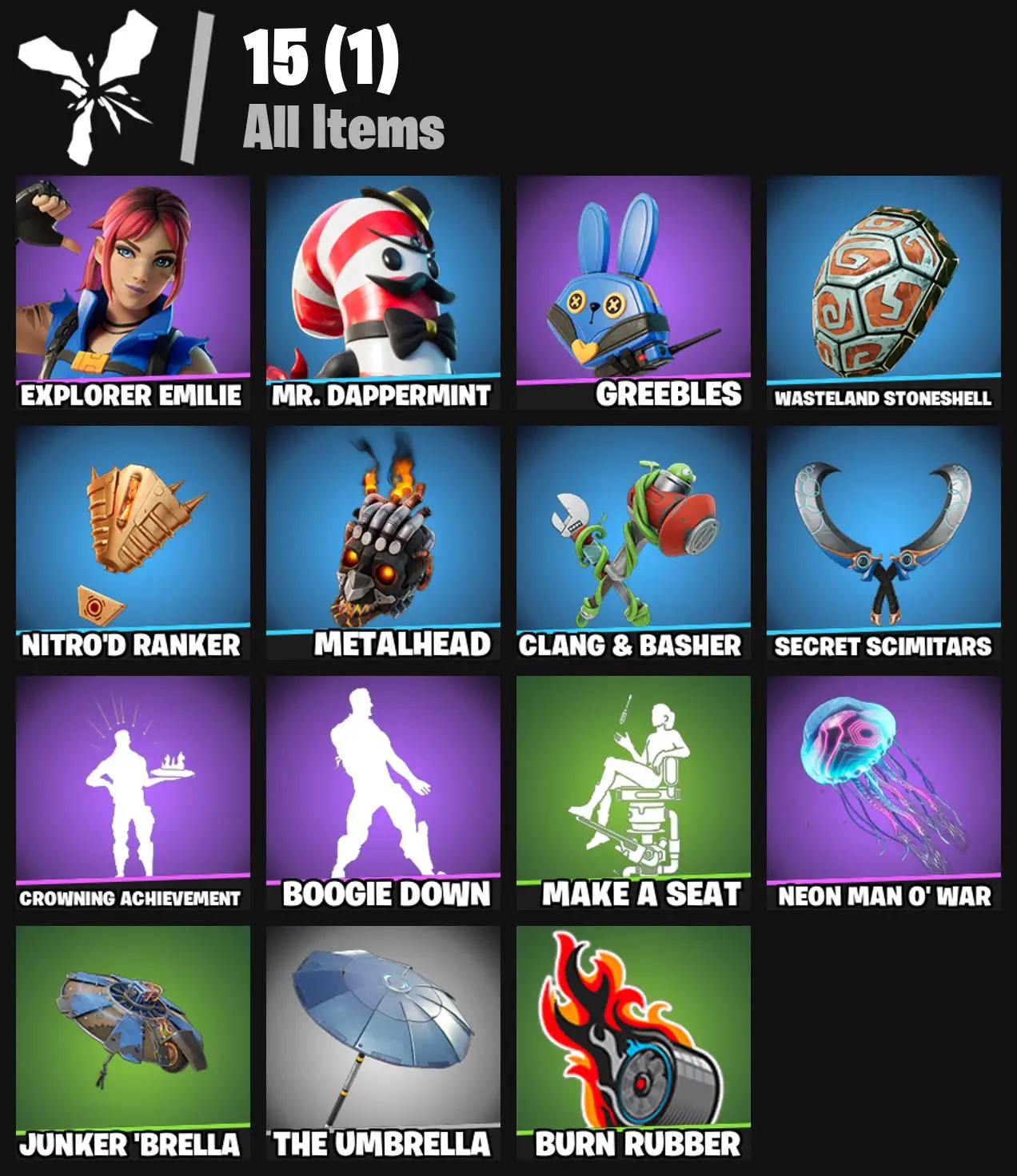 [PC/PSN/XBOX] 2 skins | Explorer Emilie | Mr. Dappermint | Greebles | Wasteland Stoneshell | Nitro'd Ranker | Metalhead | Clang & Basher | 100 VB