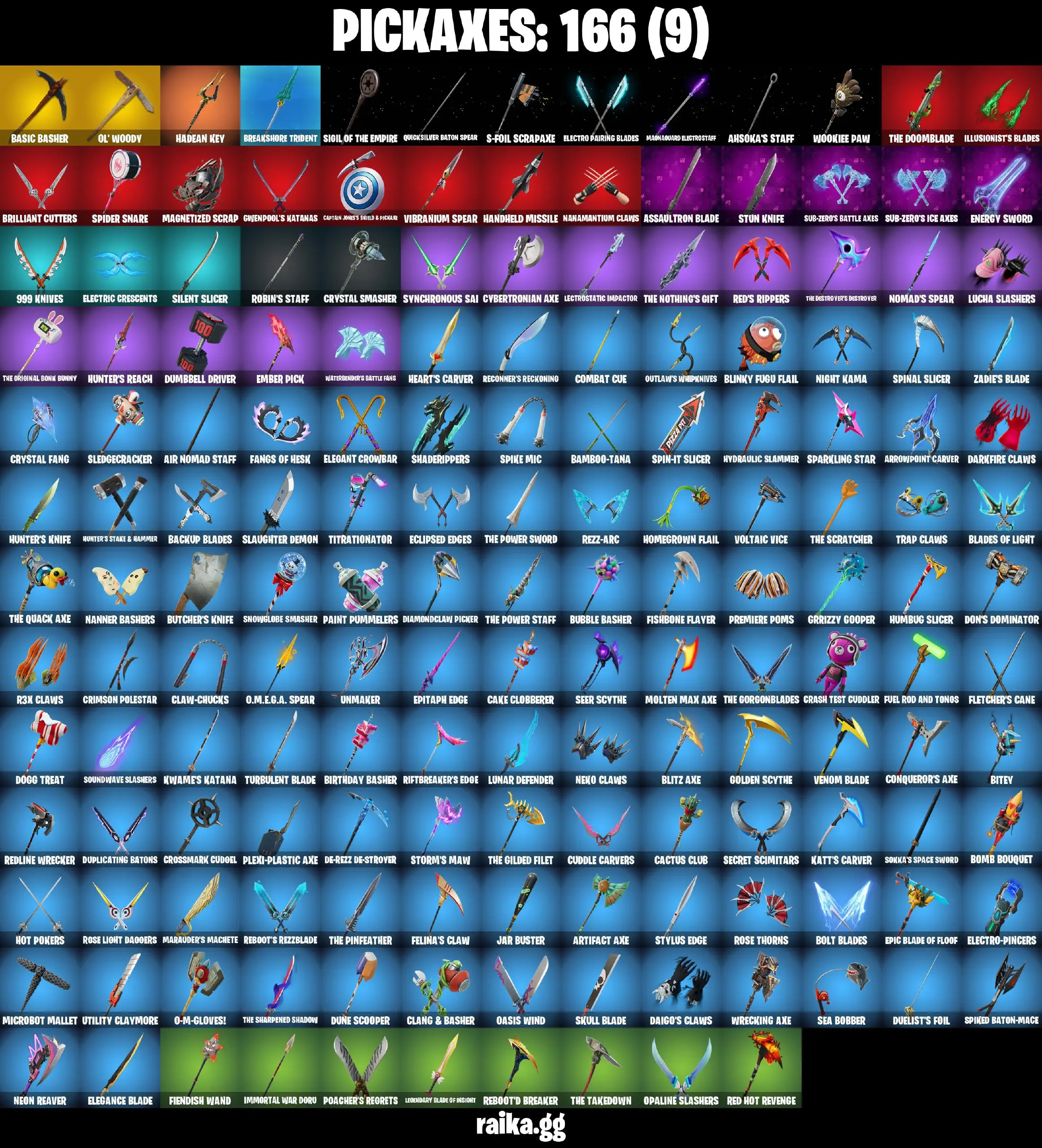 [PC/PSN/XBOX] 162 STACKED Skins | Subzero Cryptic | Invincible | Burning Ambition Valeria | Collector Kado Thorne | The Batman Who Laughs | Yellow Jacket | Sabrina Carpenter | 700 VB